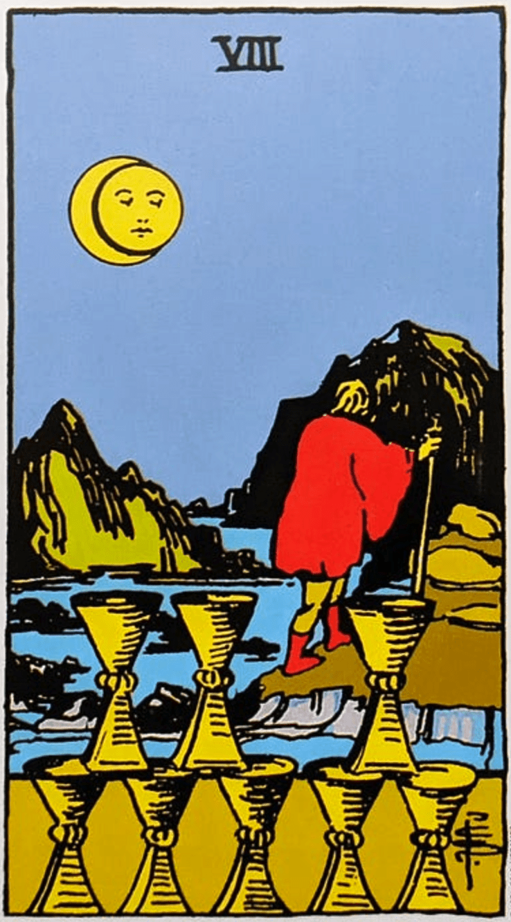 Eight of Cups: Health Meaning