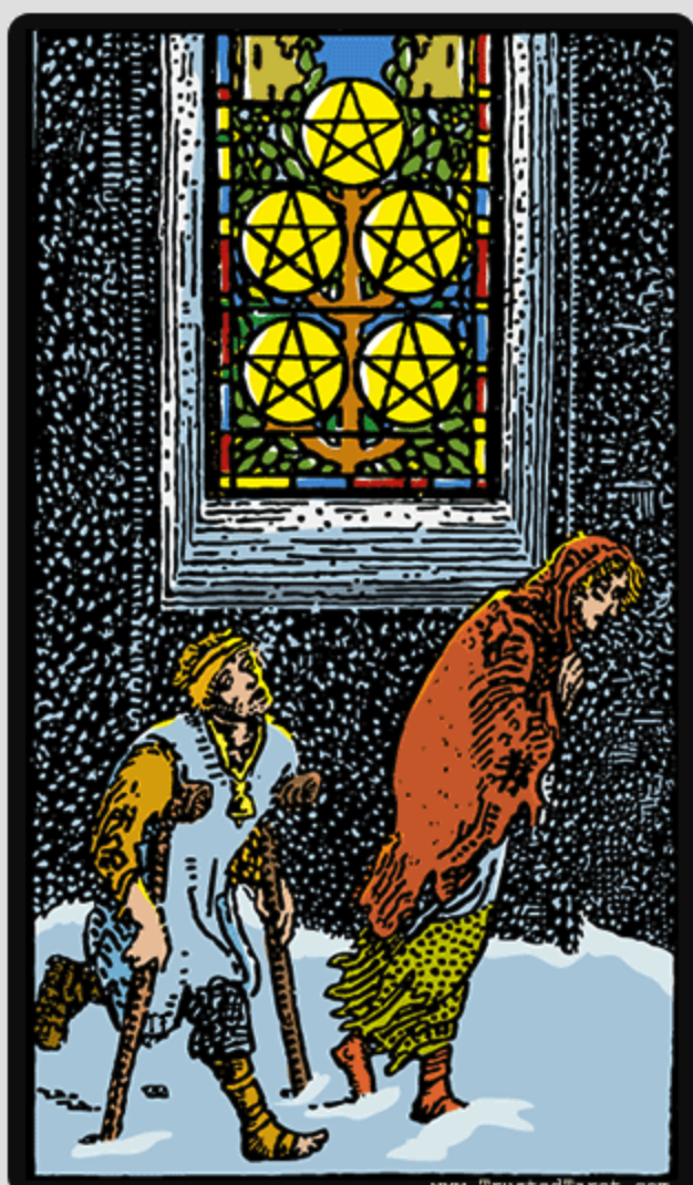 Five of Pentacles: Career & Money Meaning