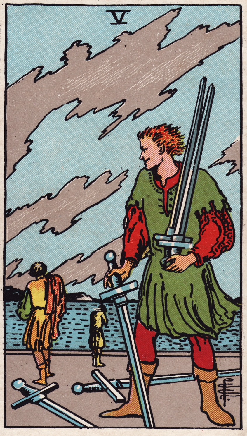 Five of Swords: Home & Family Meaning