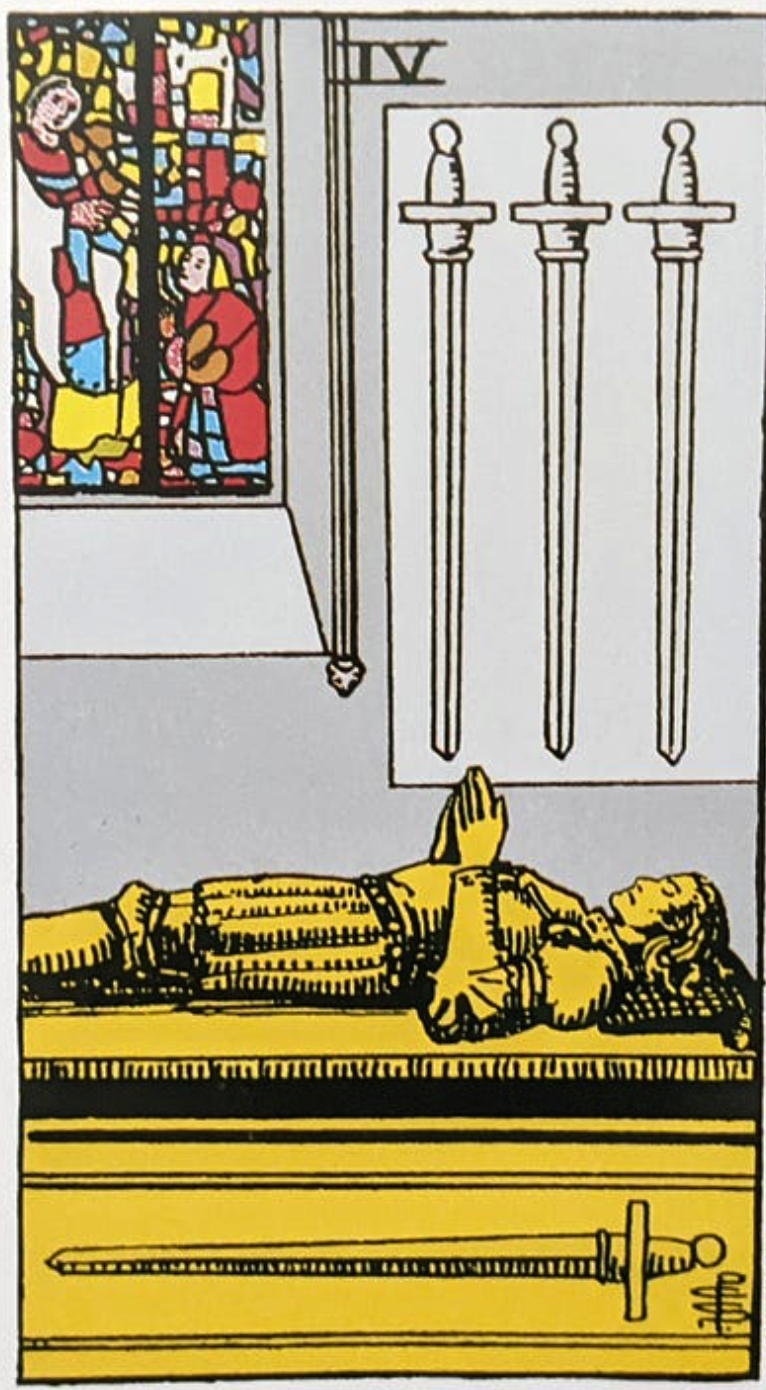 Four of Swords: Home & Family Meaning