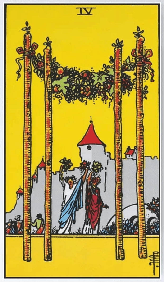 Four of Wands: Health Meaning