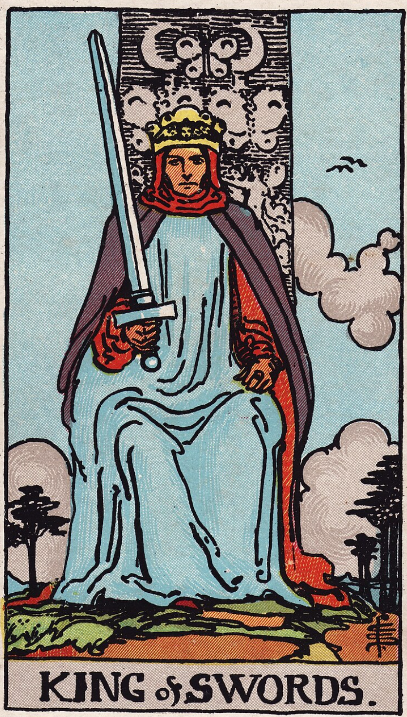 King of Swords: Love Meaning