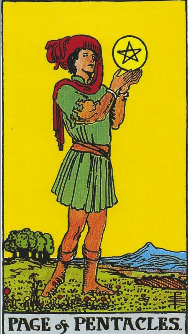 Page of Pentacles: Career & Money Meaning