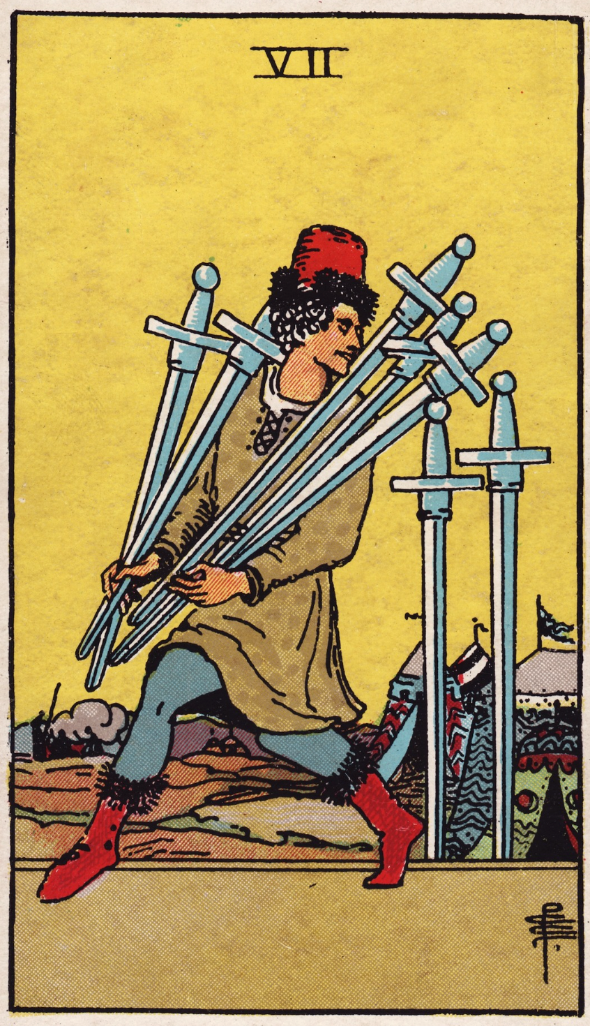 Seven of Swords: Home & Family Meaning