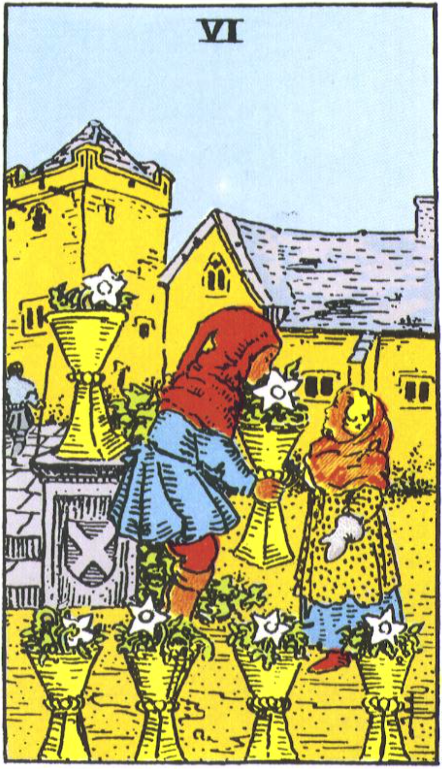 Six of Cups: Home & Family Meaning